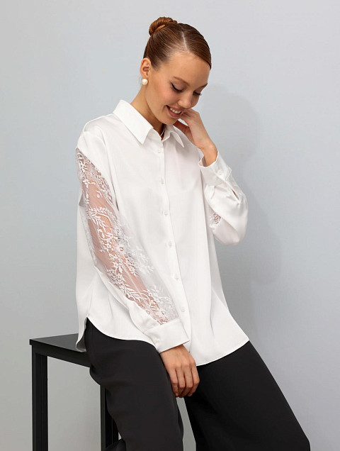 Блуза 1366/Б-1366 — Фото 5