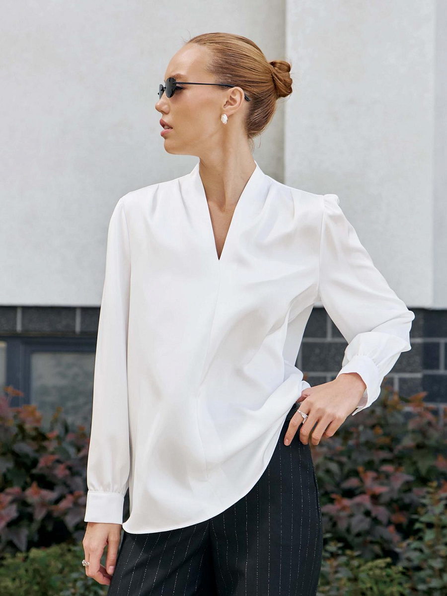 Блуза 972 Б-972 01-48 54, 52, 50, 48, 46, 44 — Фото 4