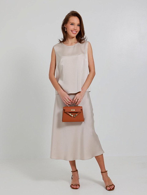Топ атласный 1094/Б-1094 — Фото 5